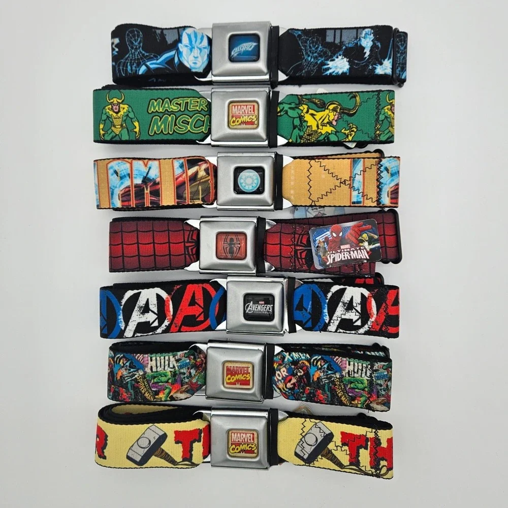 Marvel Loki Master of Mischief Green Buckle Down Car Seat‎ Buckle Belt